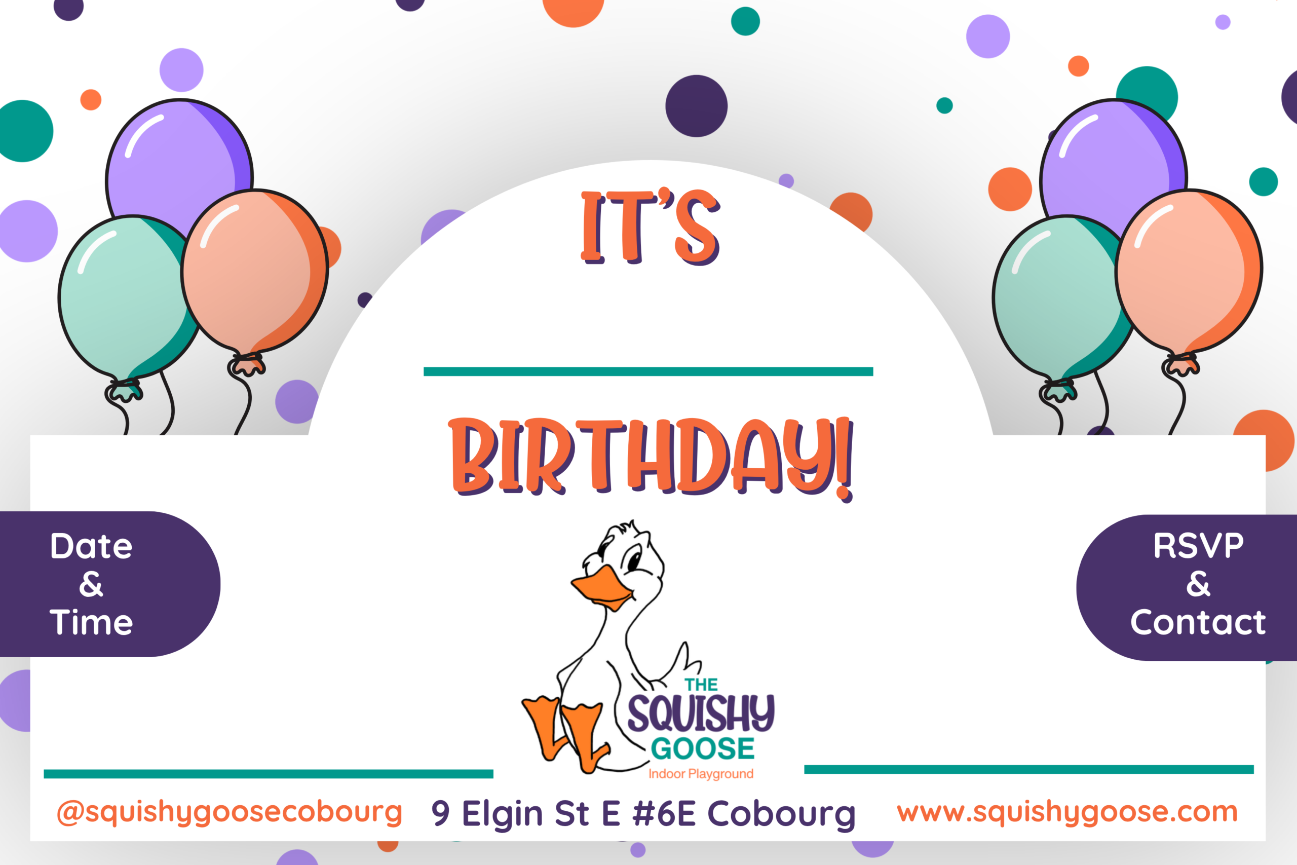 TSG birthday invite FRONT
